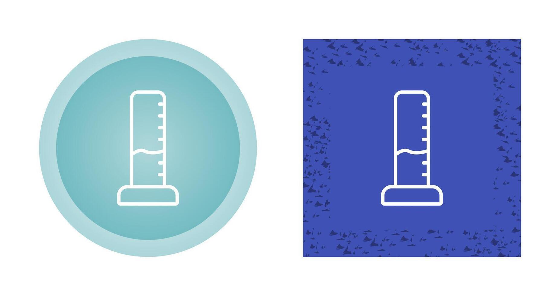 Graduated Cylinder Vector Icon
