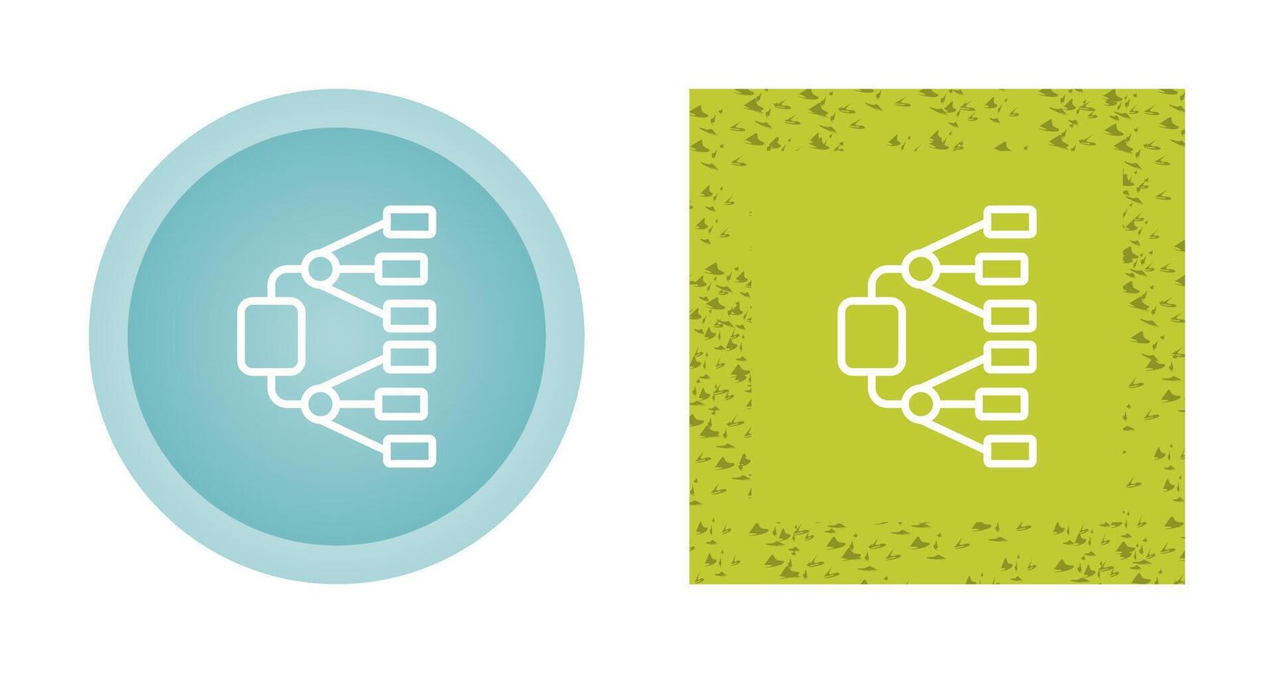 Network Diagram Vector Icon