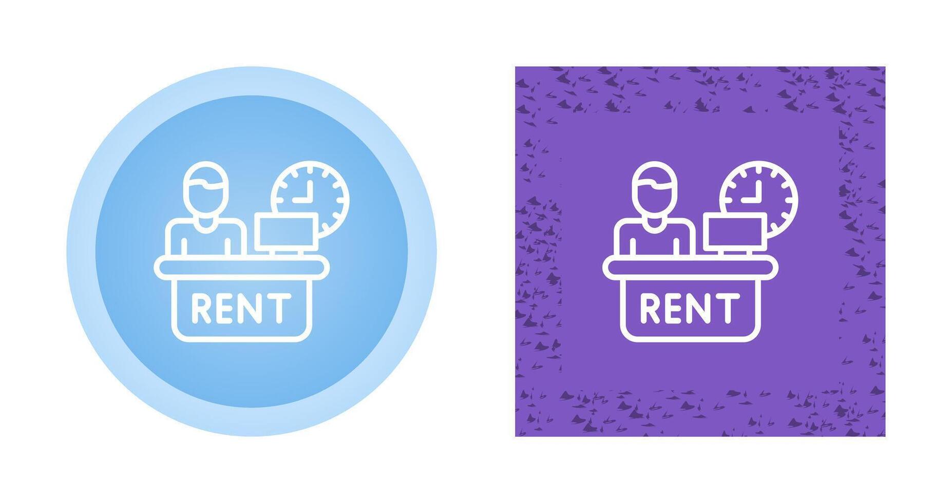 Rental Service Vector Icon