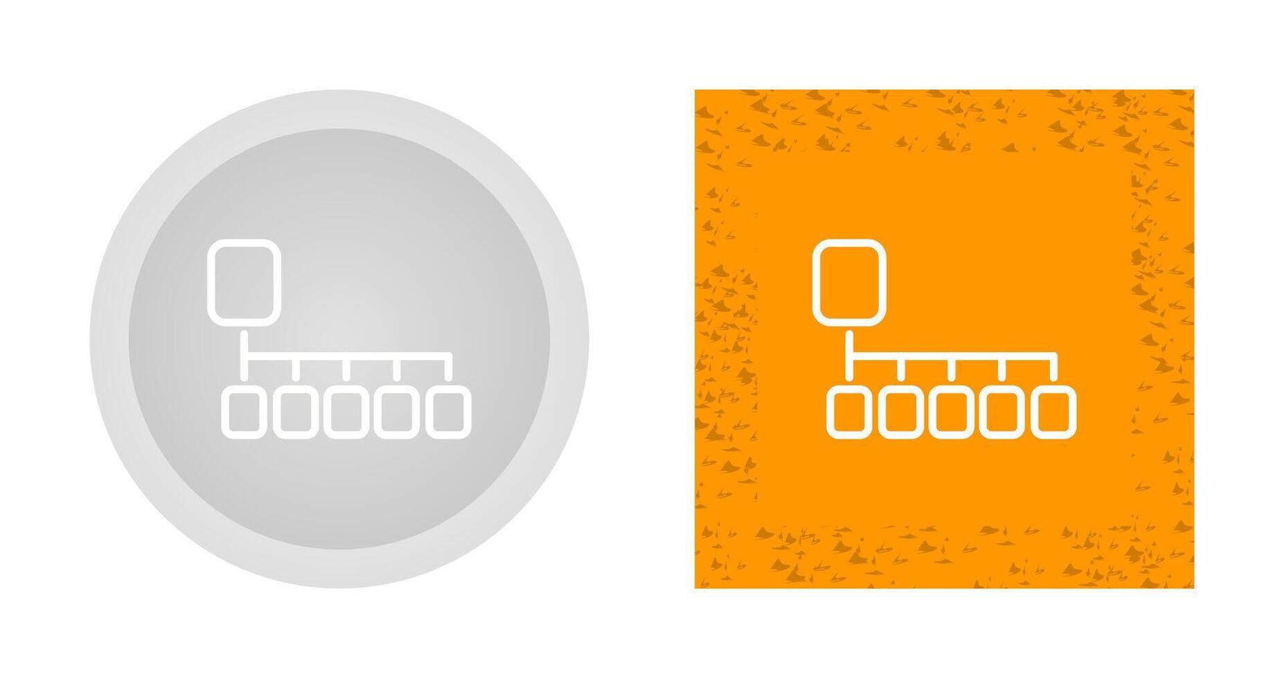 Card Sorting Vector Icon