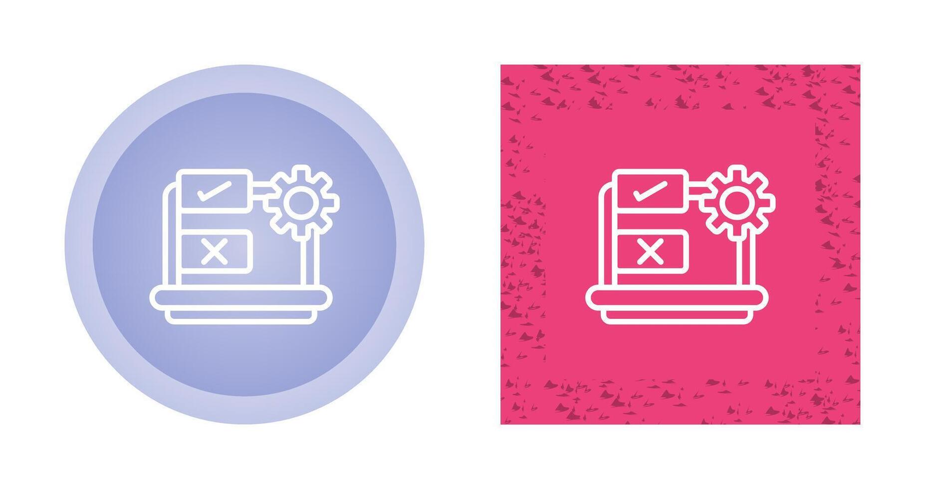 User Testing Vector Icon