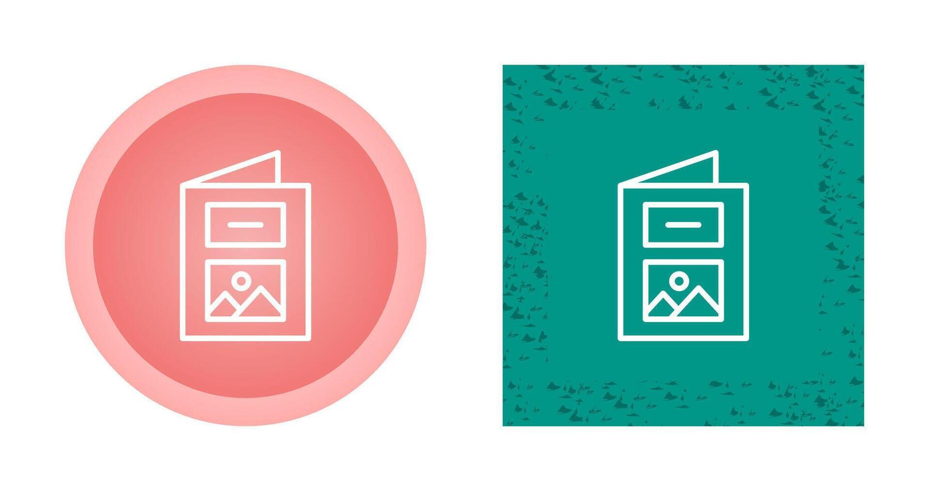 Brochure Vector Icon