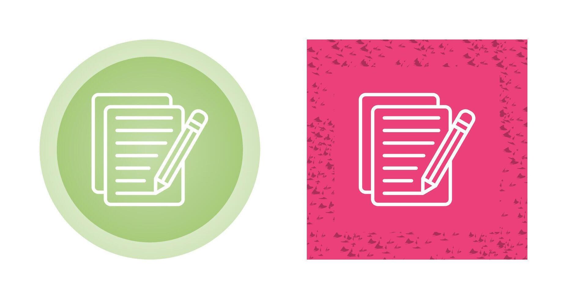 Document Edit Vector Icon