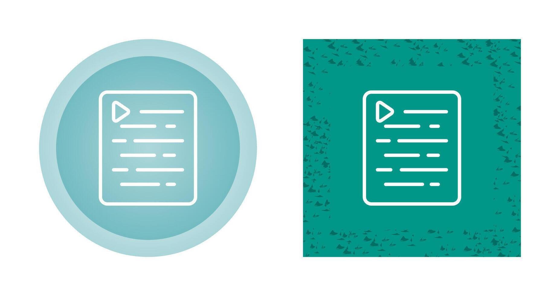 Document Indent Vector Icon