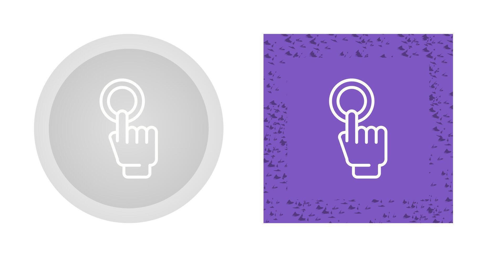 Push button Vector Icon