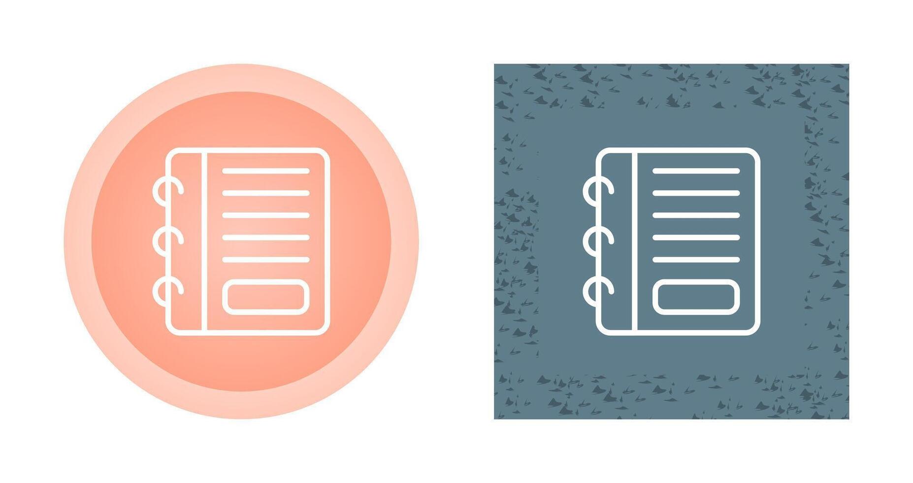 Notepad Vector Icon