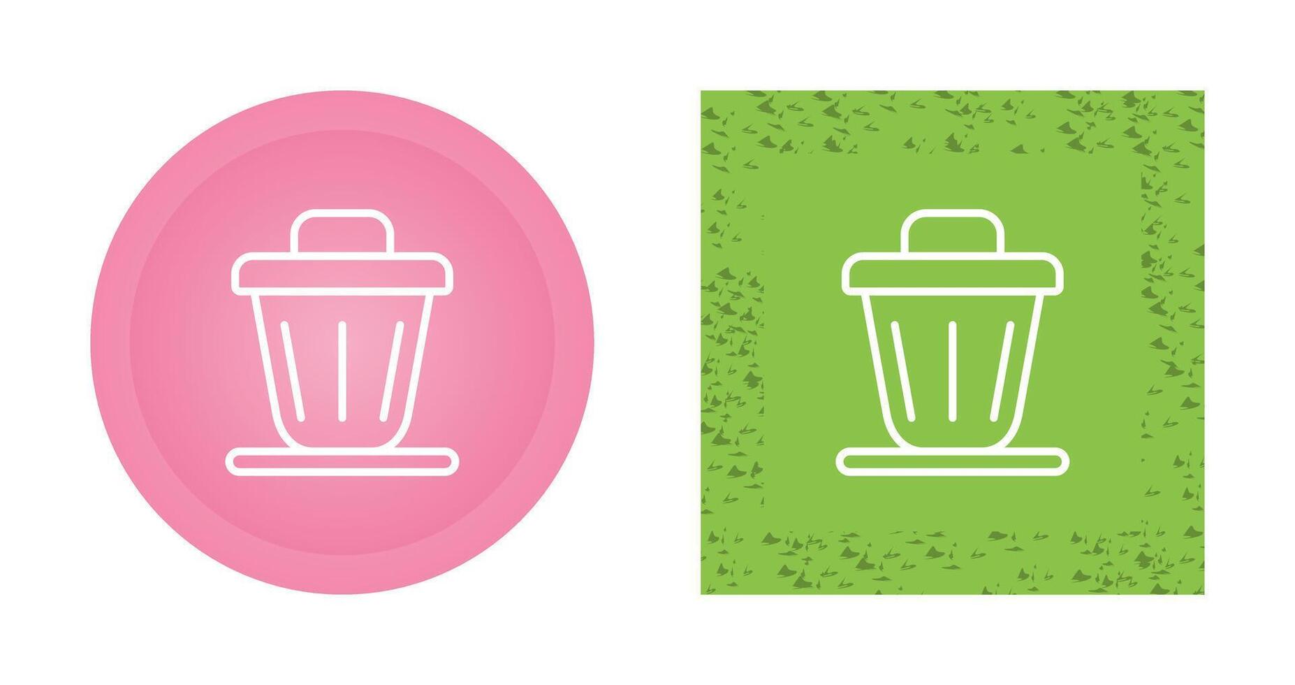 Trash bin Vector Icon