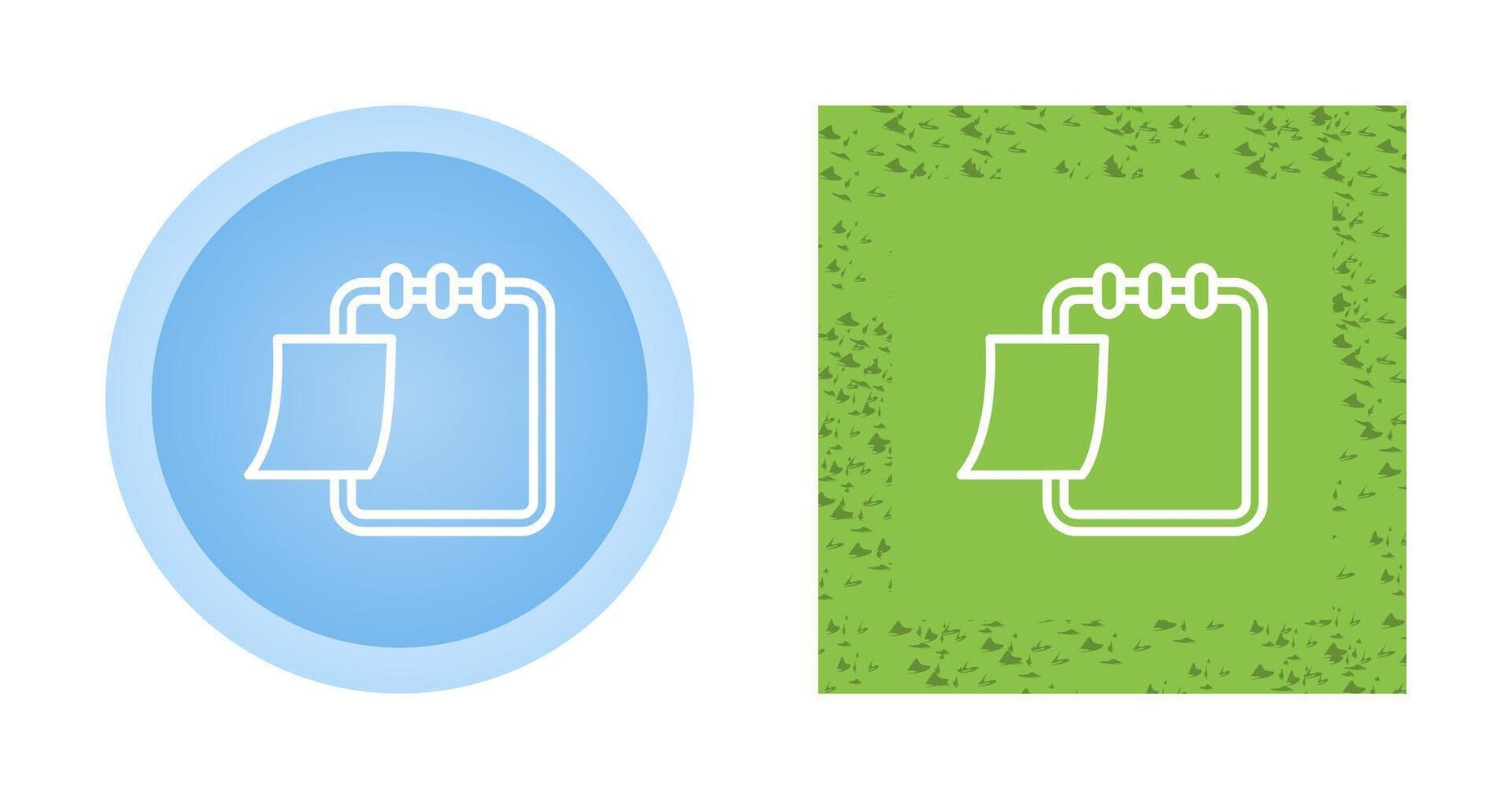 Writing pad Vector Icon