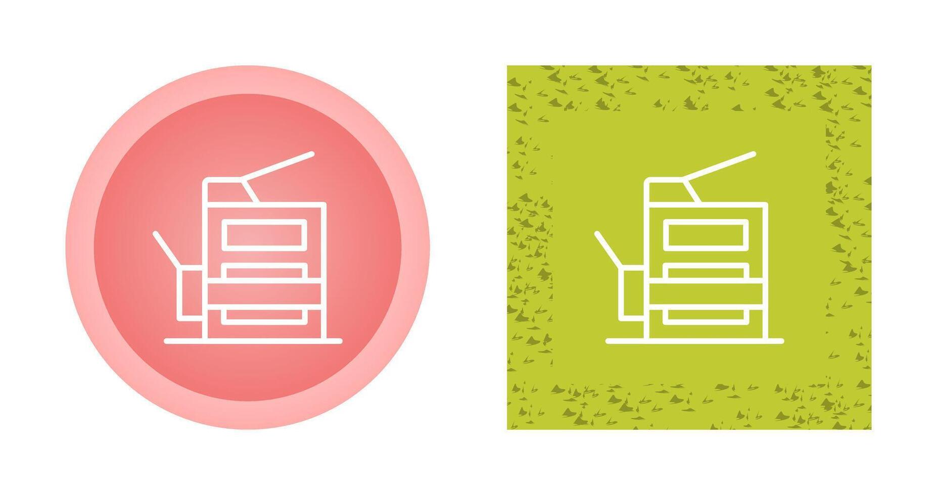 Copy Machine Vector Icon