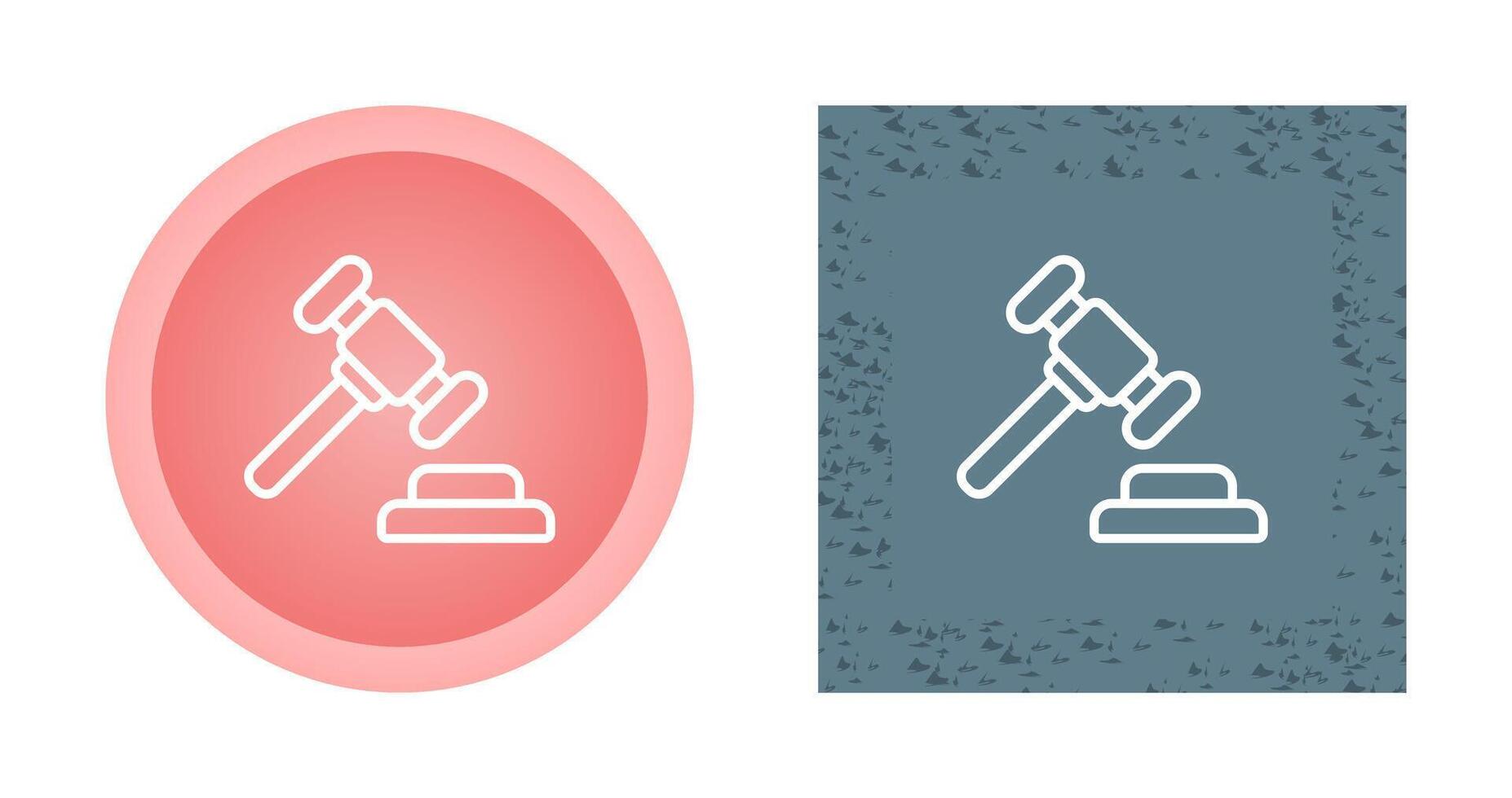 Gavel Vector Icon