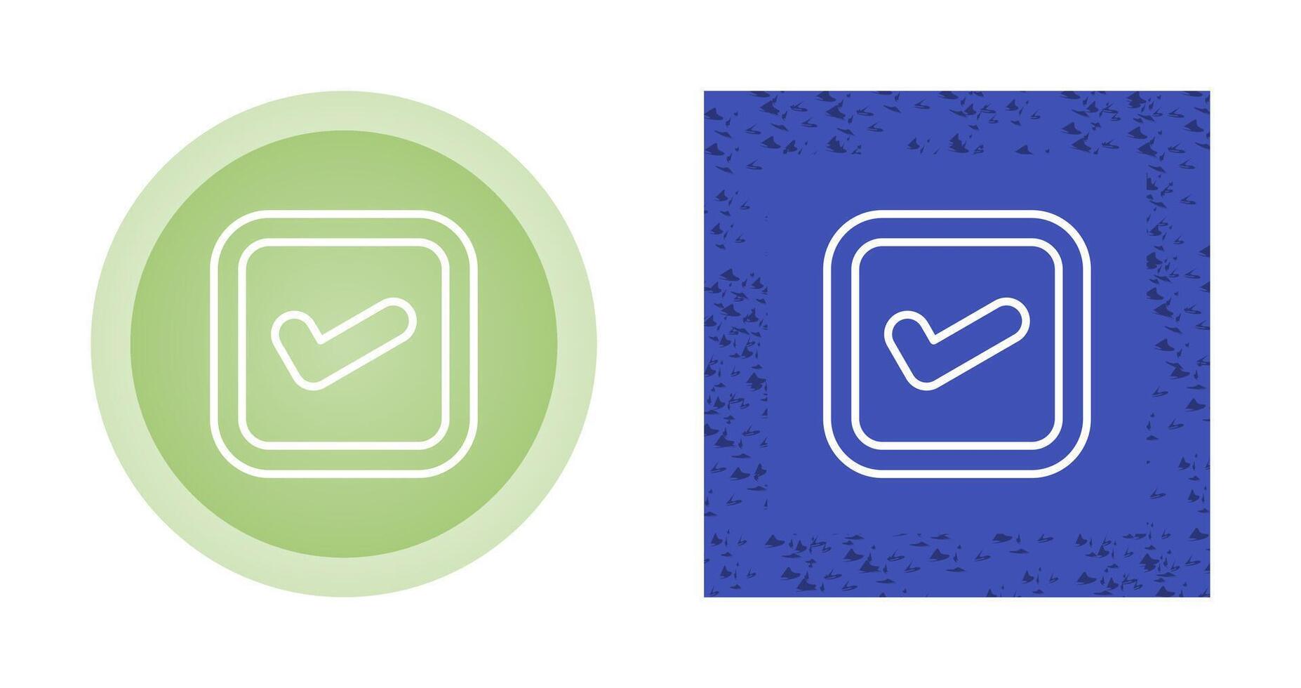 Checkbox Vector Icon