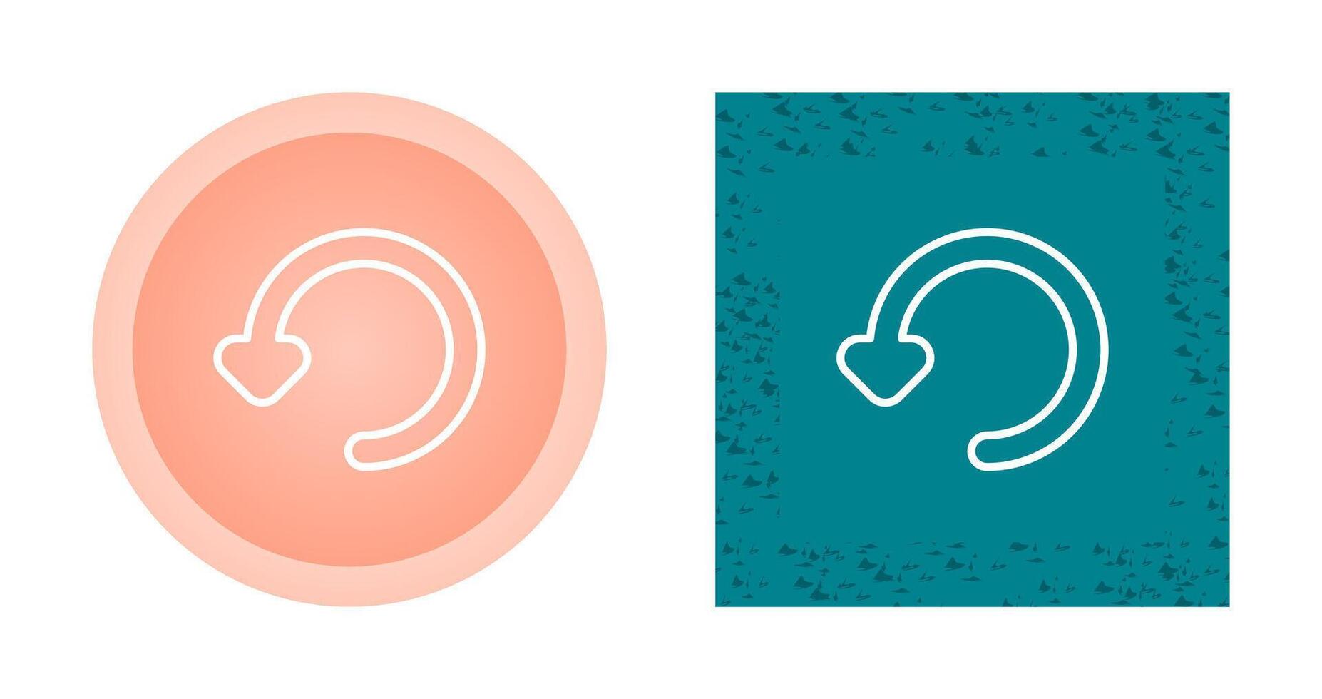 Rotate Left Vector Icon