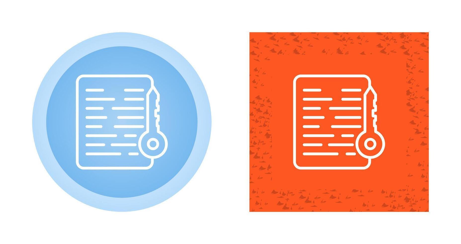 Document Access Vector Icon