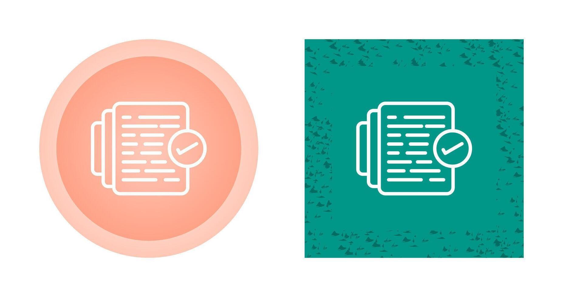 Document Versioning Vector Icon