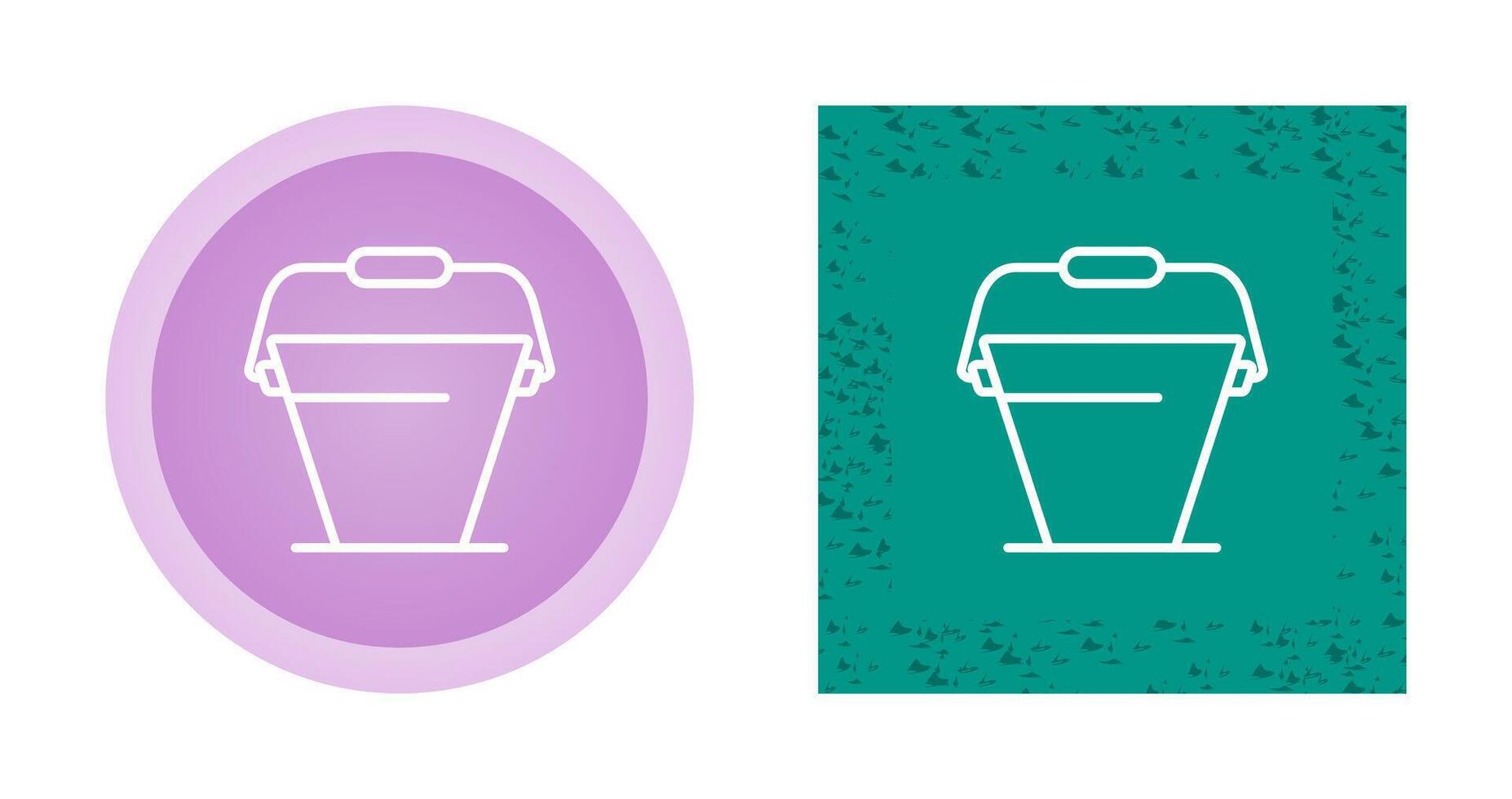 Bucket Vector Icon
