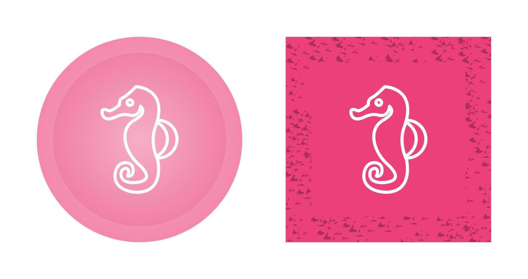 Seahorse Vector Icon