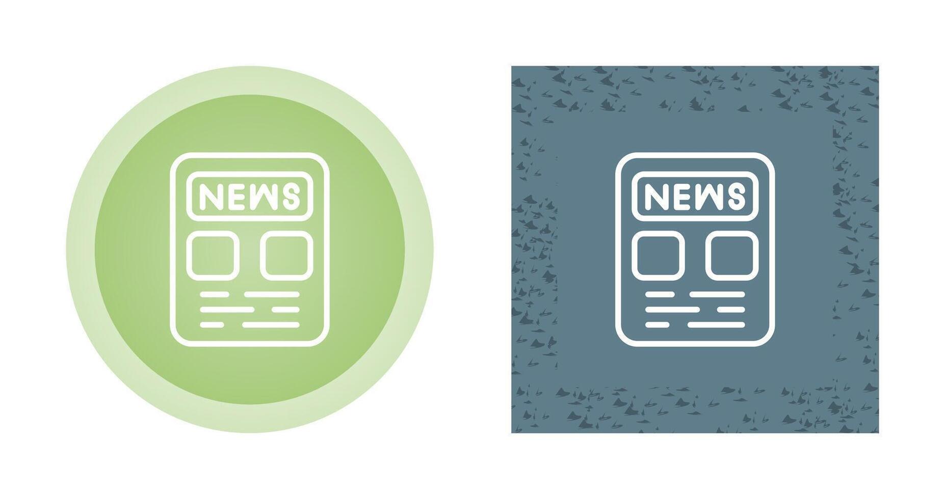 Newspaper Vector Icon