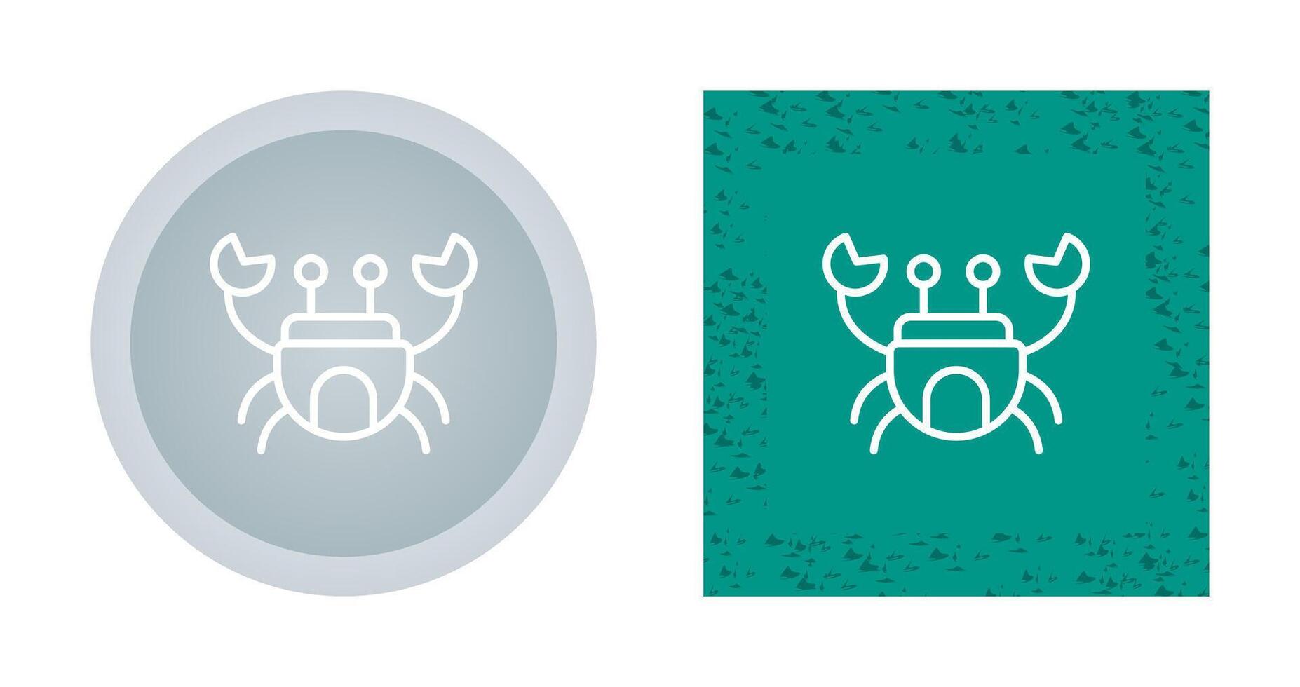 Crab Vector Icon