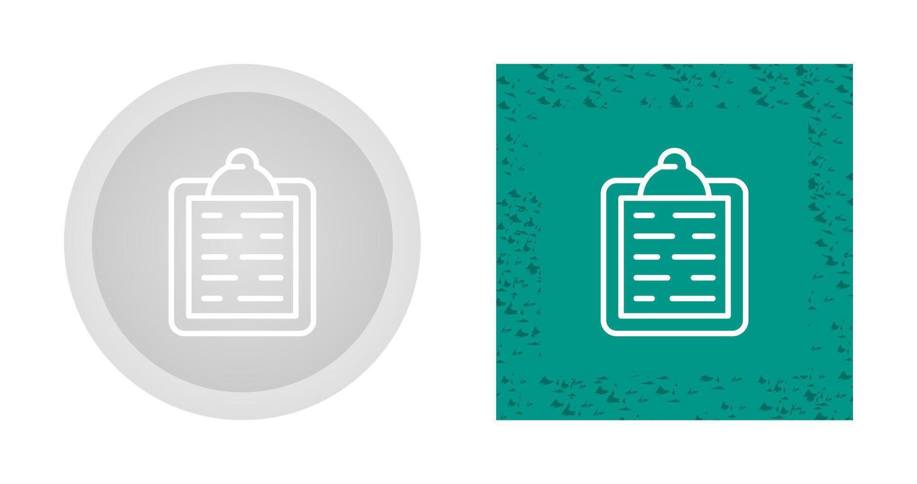 Clipboard Vector Icon