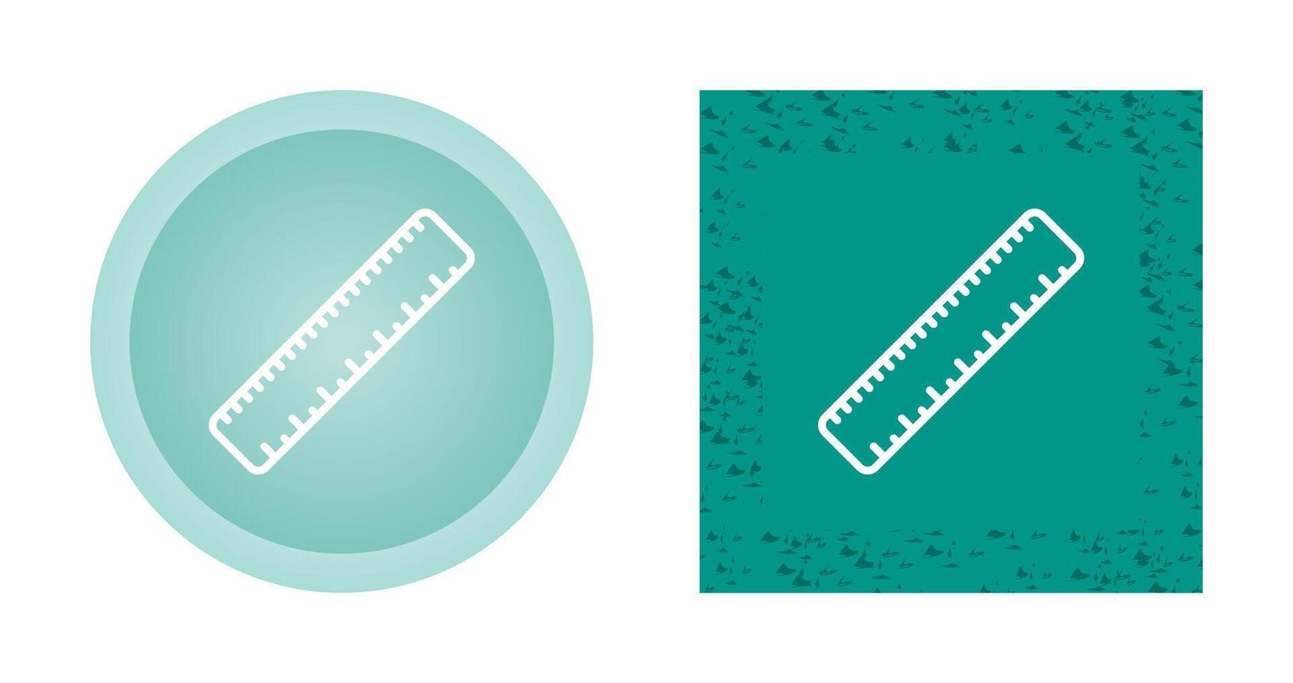 Straight Ruler Vector Icon