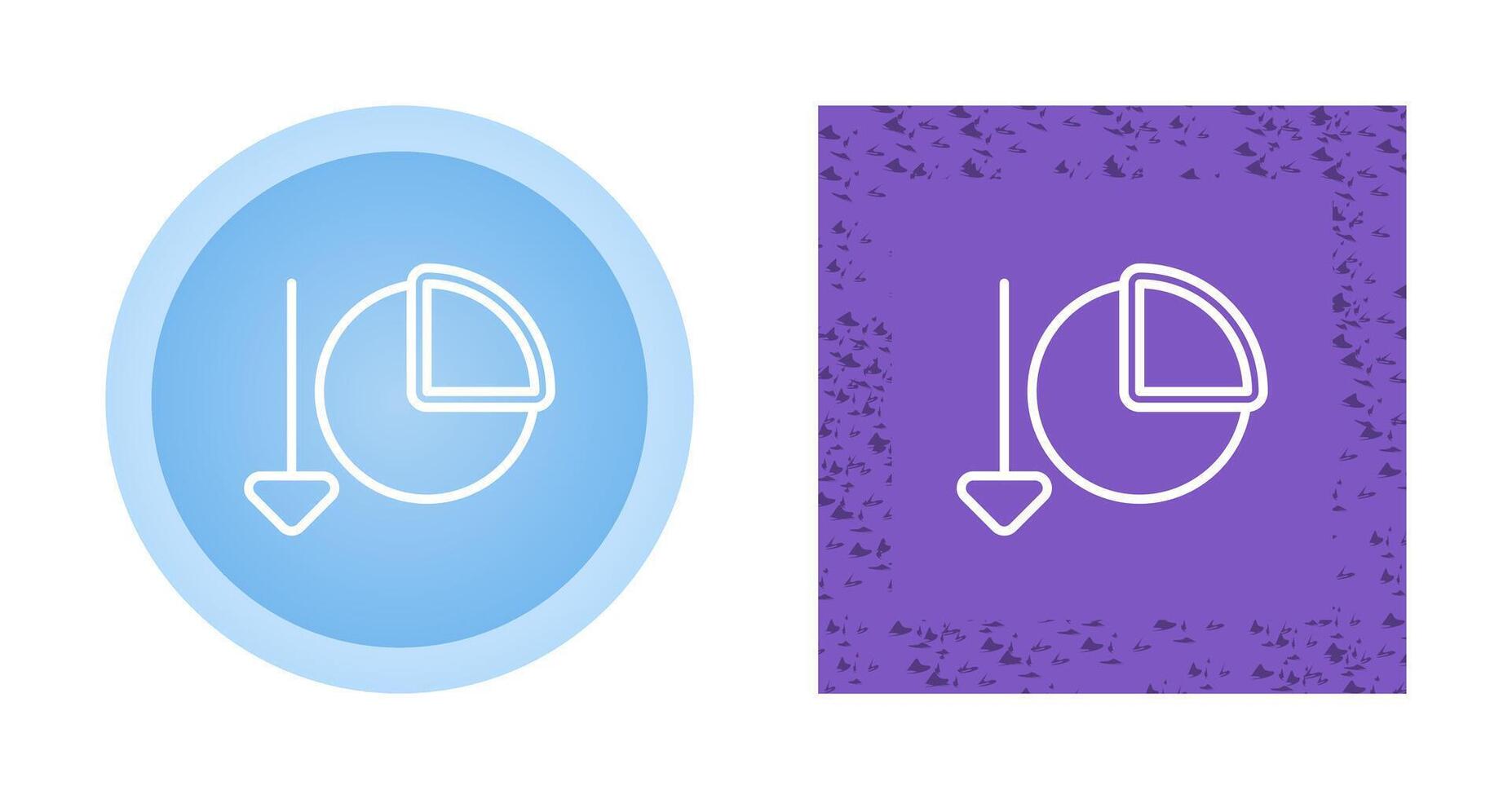 Chart Decreasing Vector Icon