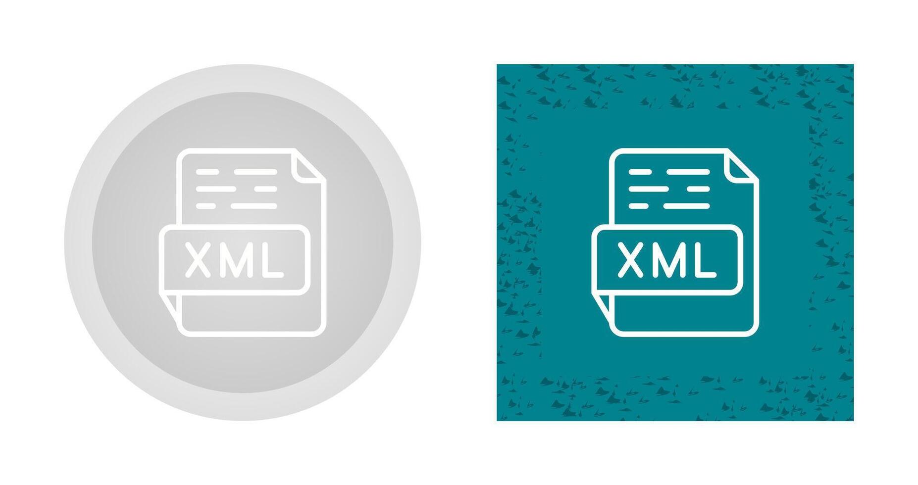 XML Vector Icon