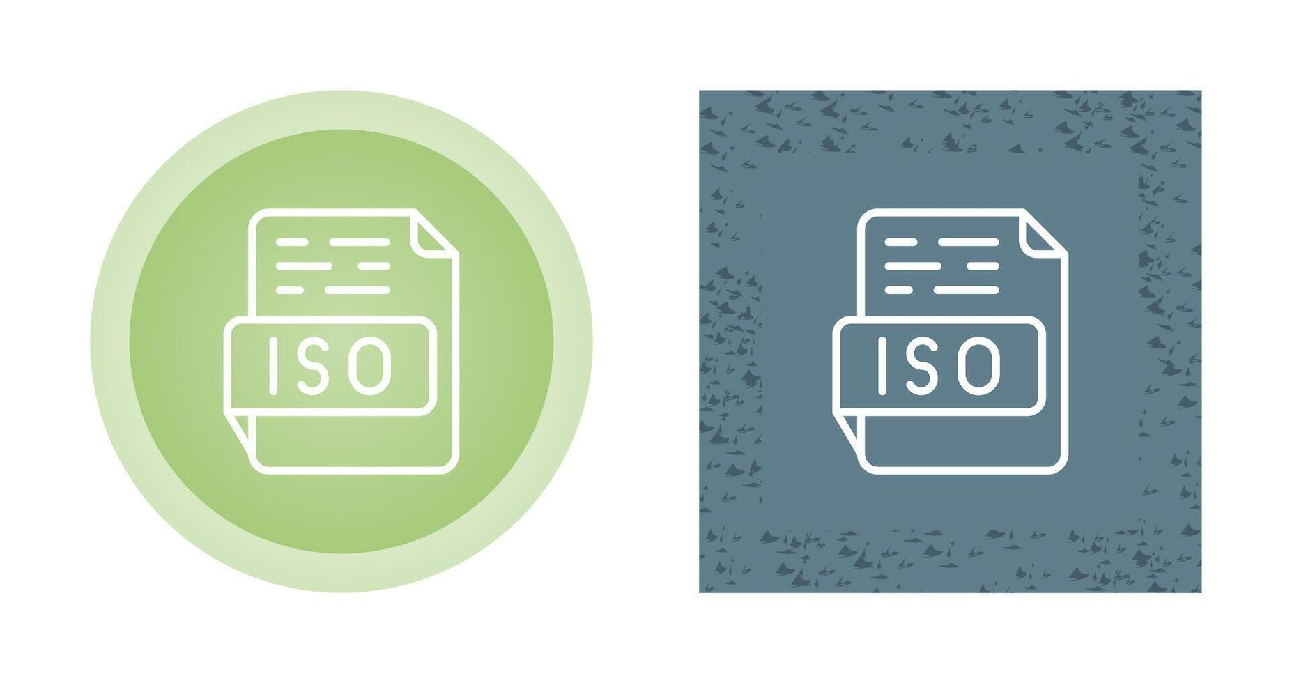 icono de vector iso