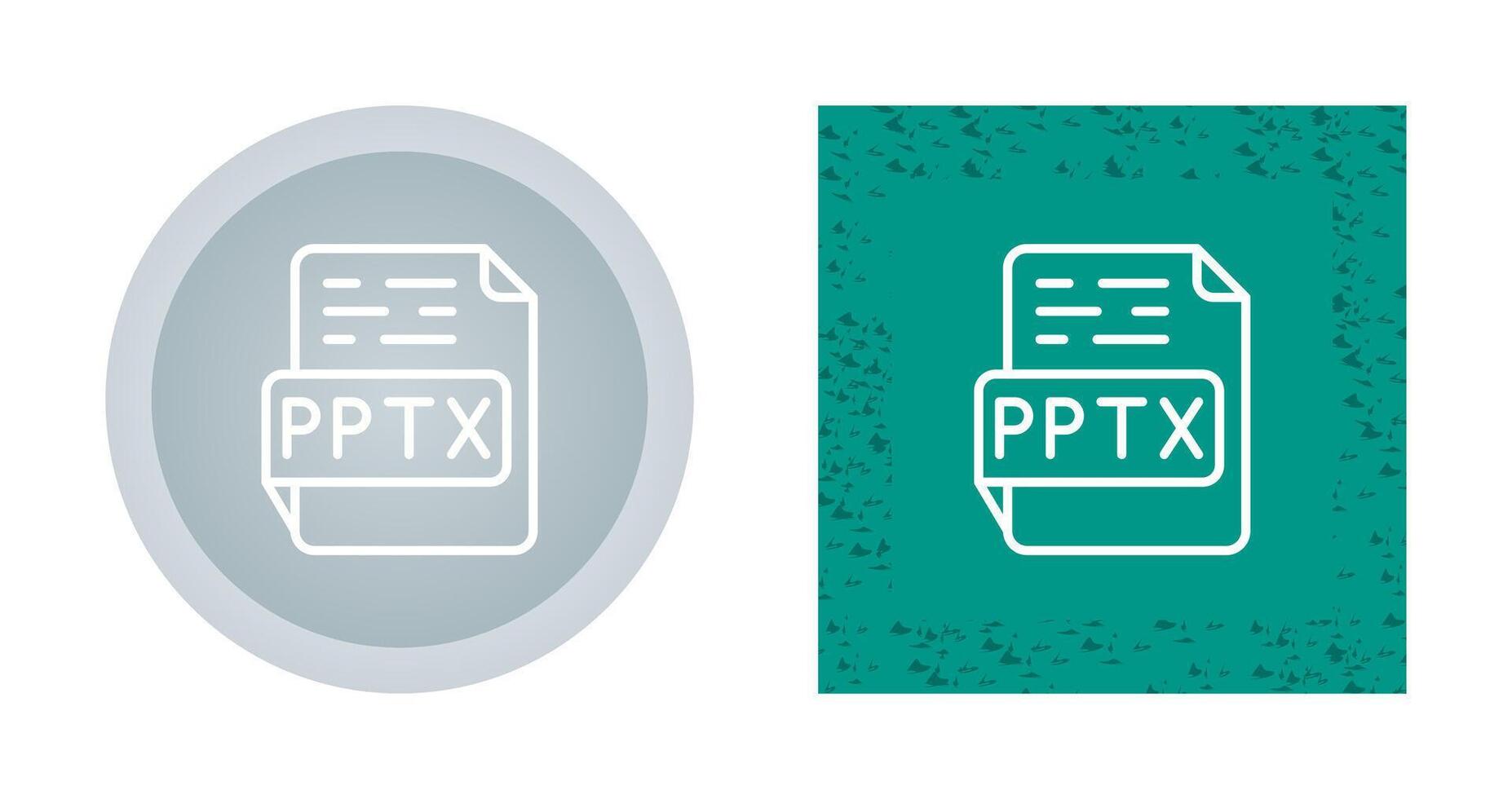 PPTX Vector Icon