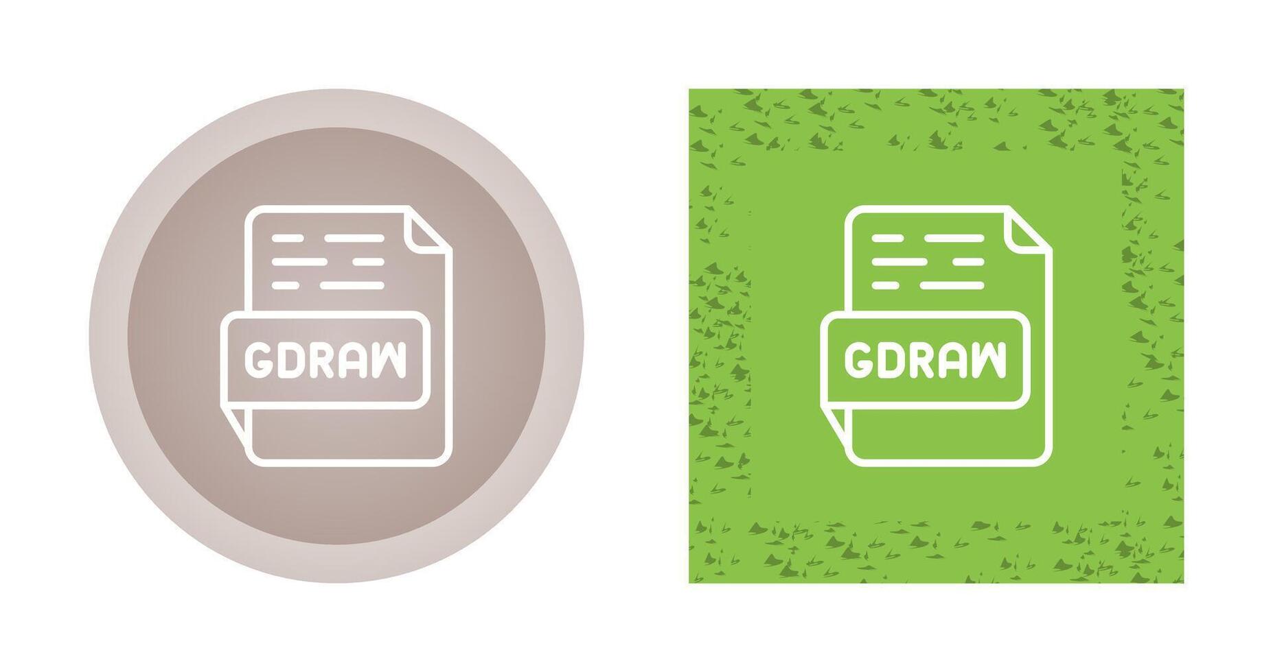 GDRAW Vector Icon