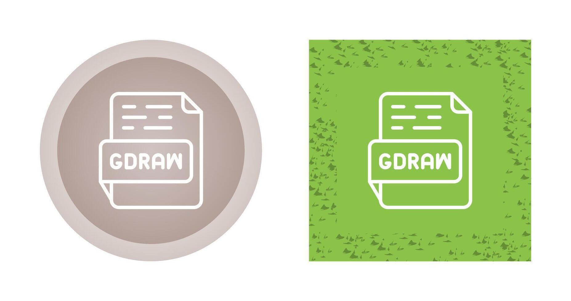 GDRAW Vector Icon