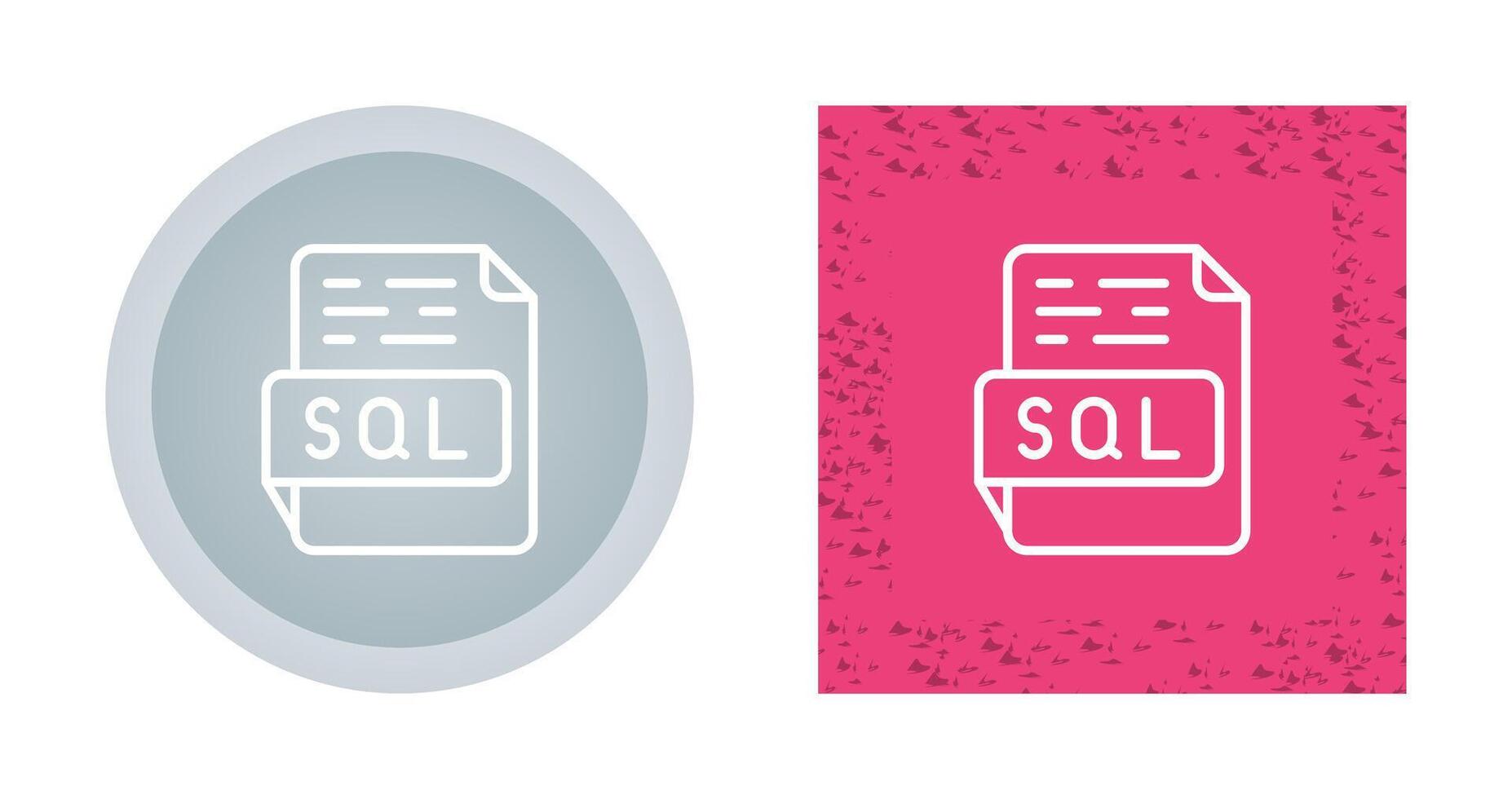 SQL Vector Icon