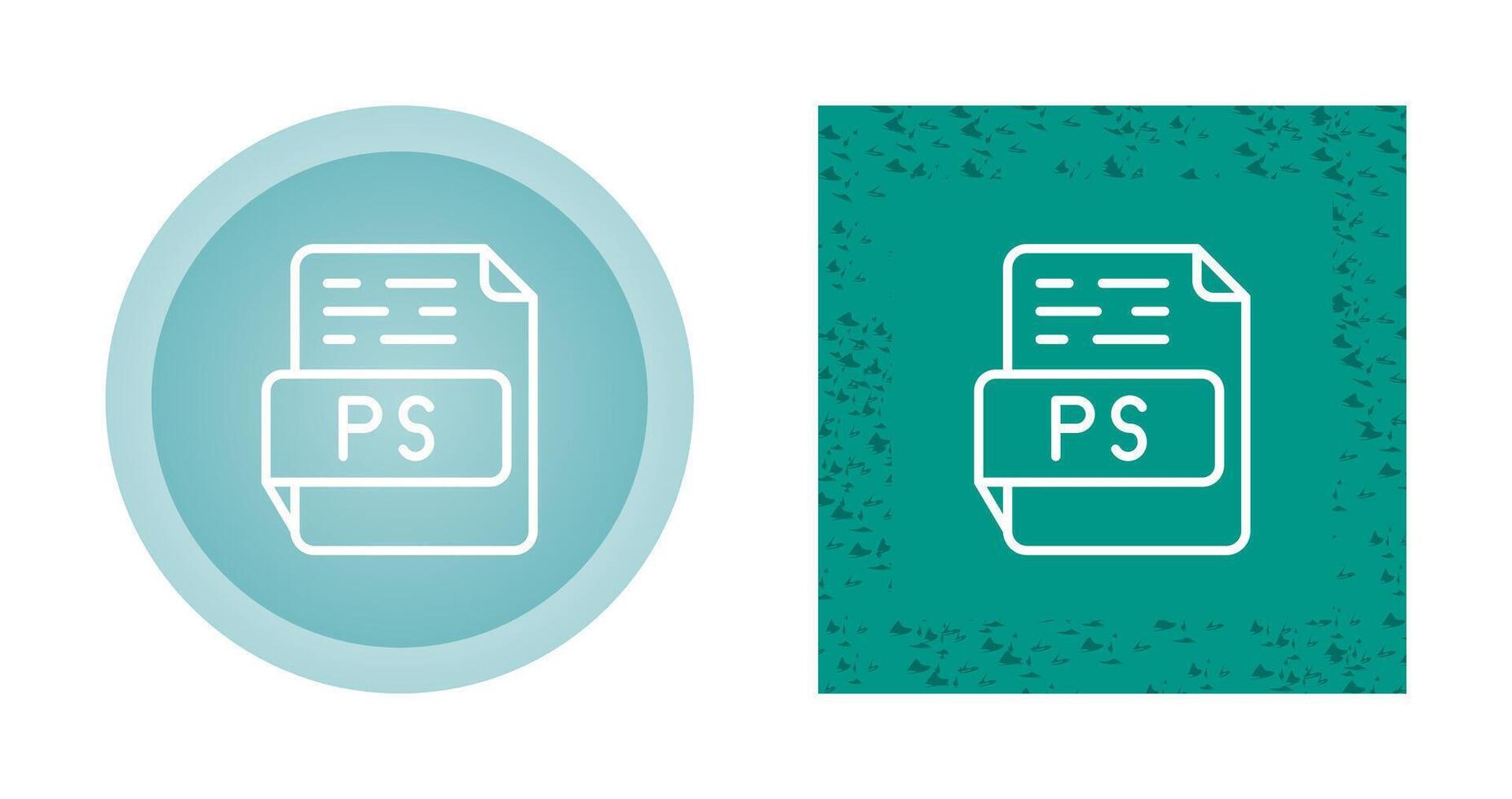 PS Vector Icon