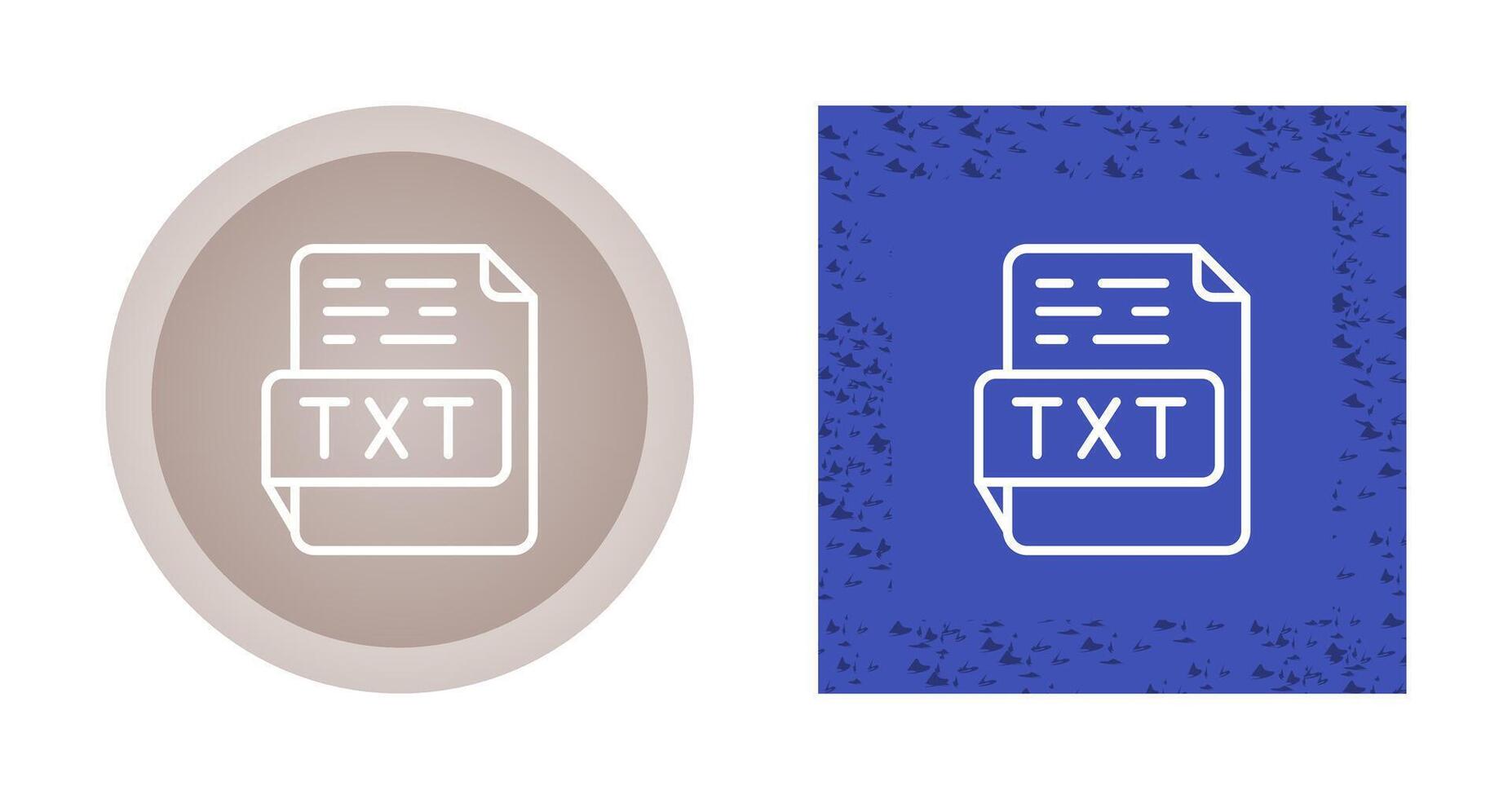 TXT Vector Icon