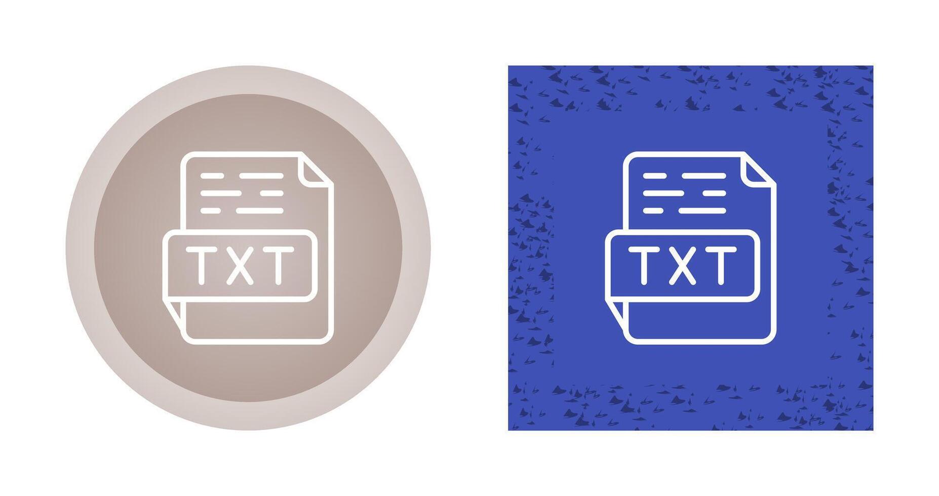 TXT Vector Icon