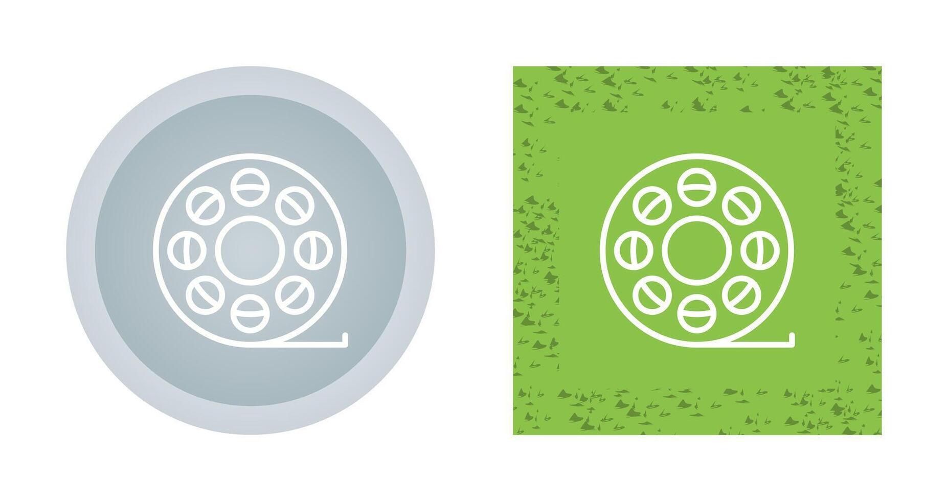 Film Reel Vector Icon