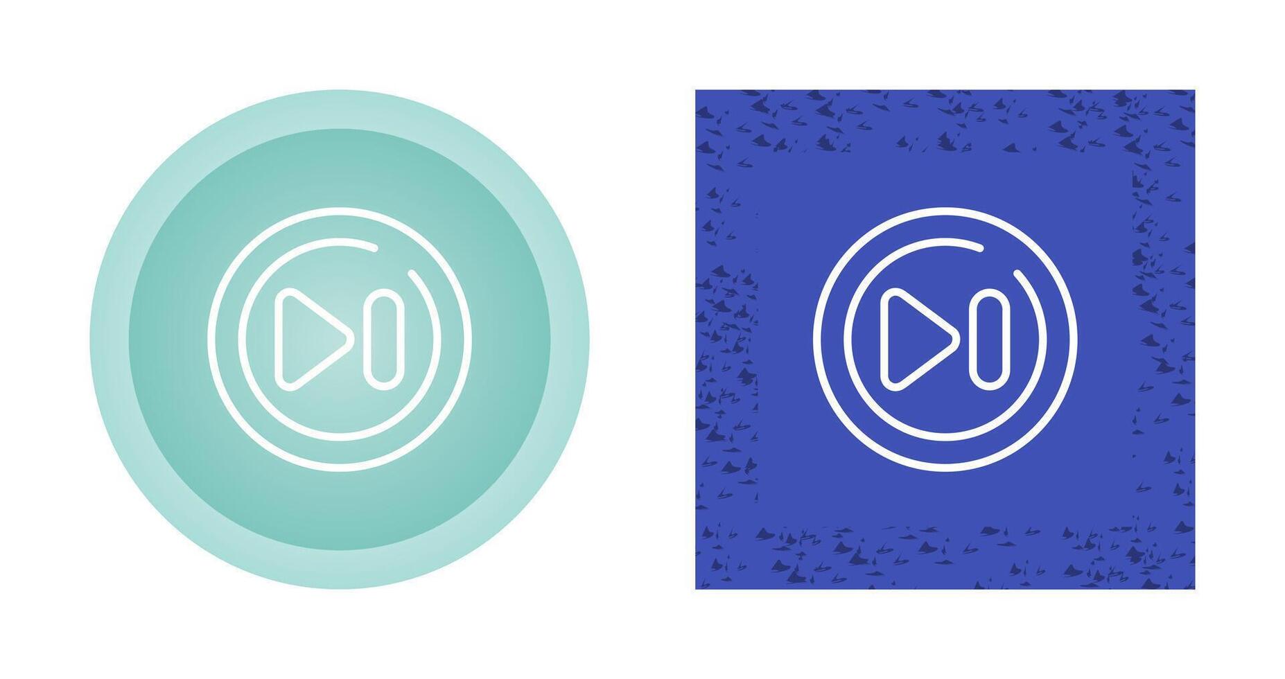 Fast Forward Circle Vector Icon