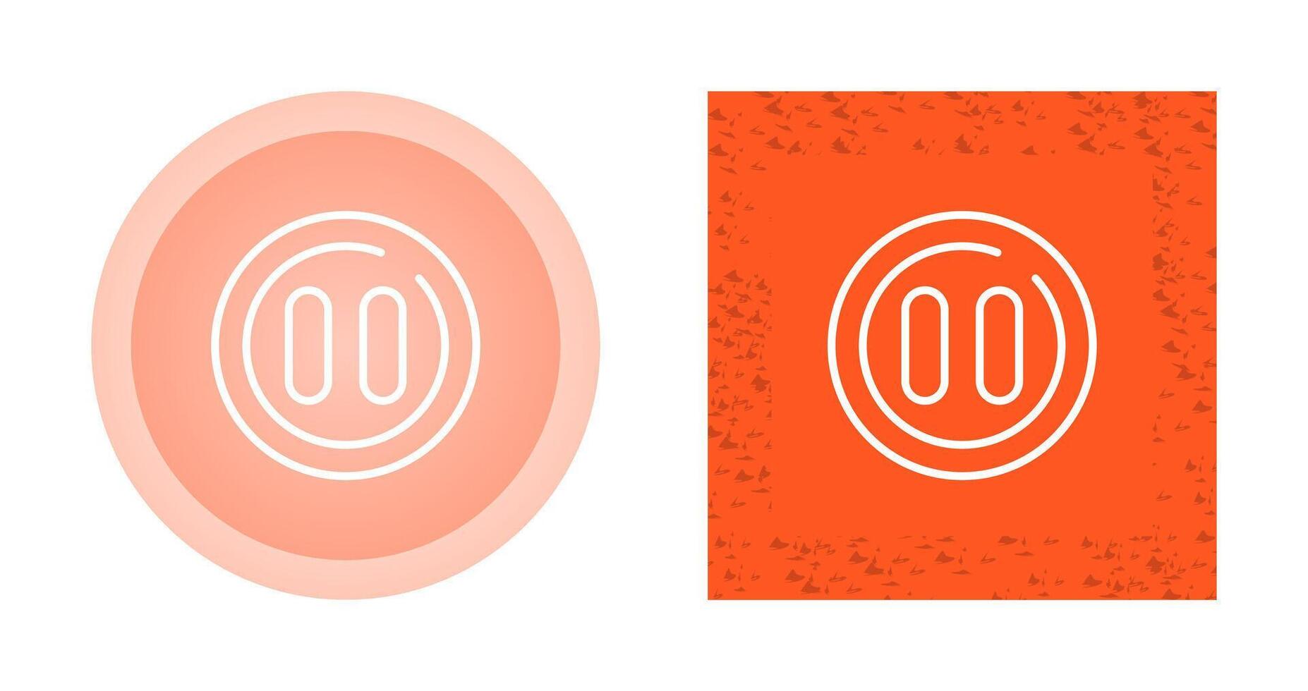 Pause Circle Vector Icon