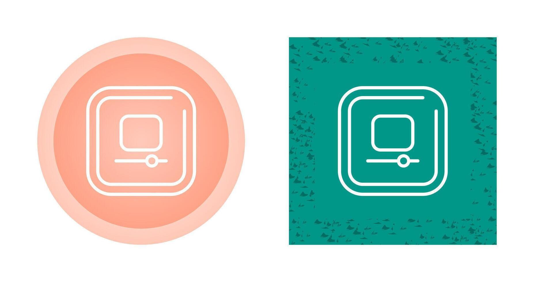Video Stop Square Vector Icon