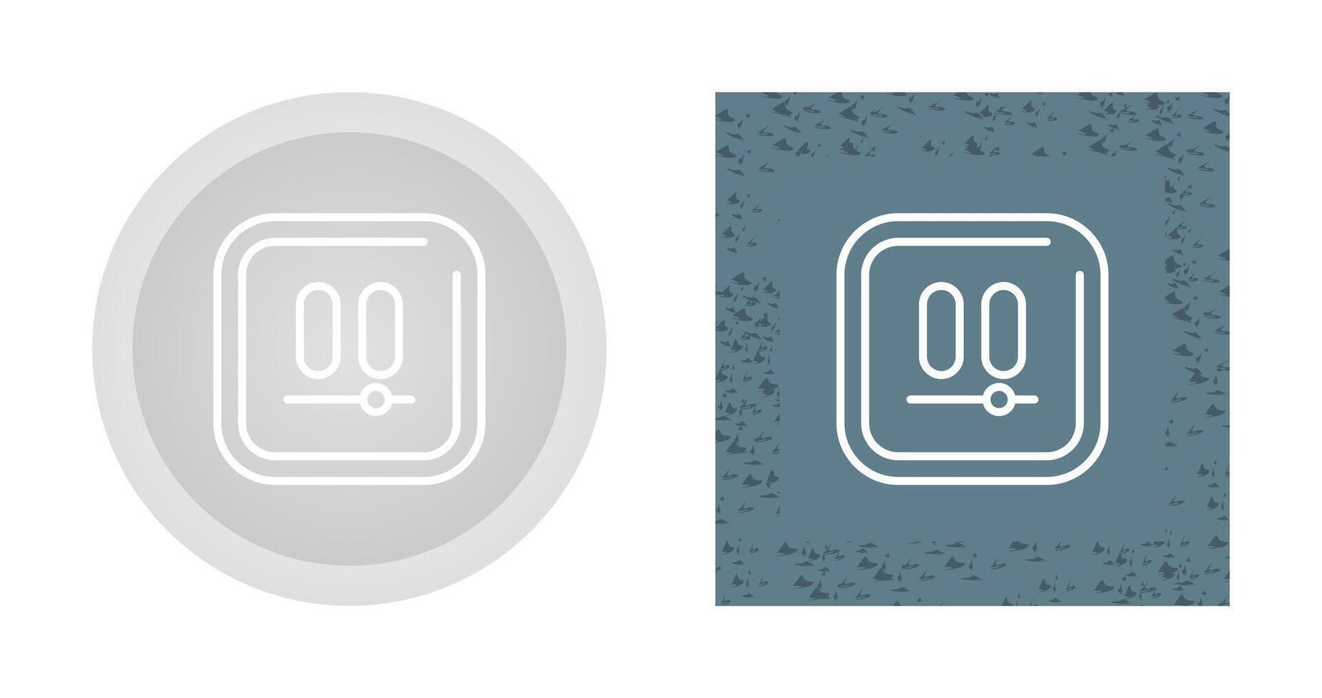Video Pause Square Vector Icon