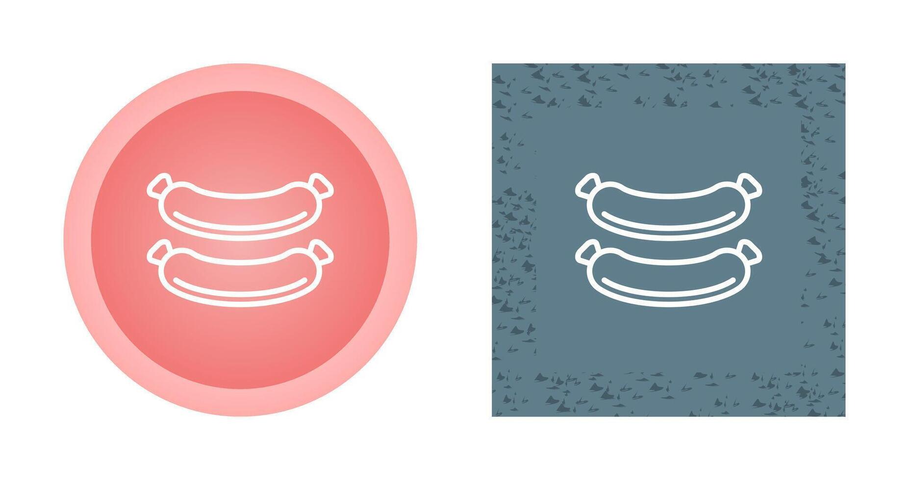 Sausage Vector Icon