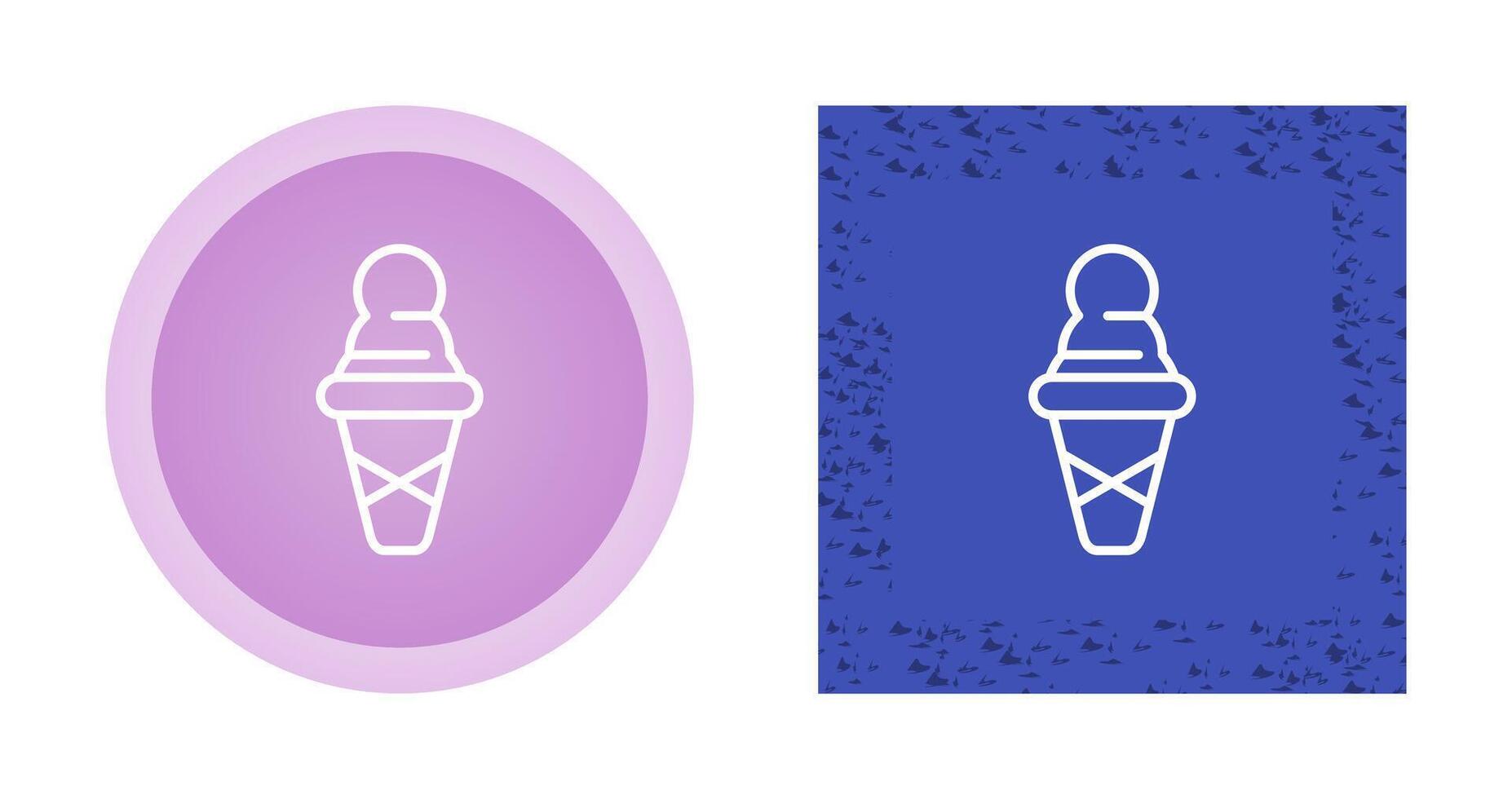 icono de vector de helado