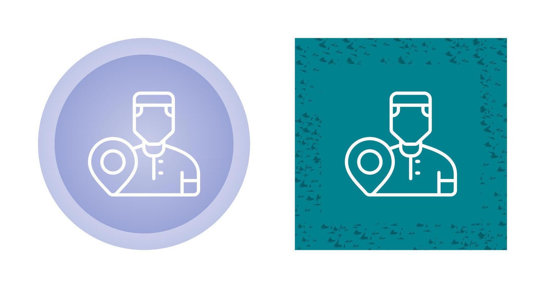 User Location Vector Icon