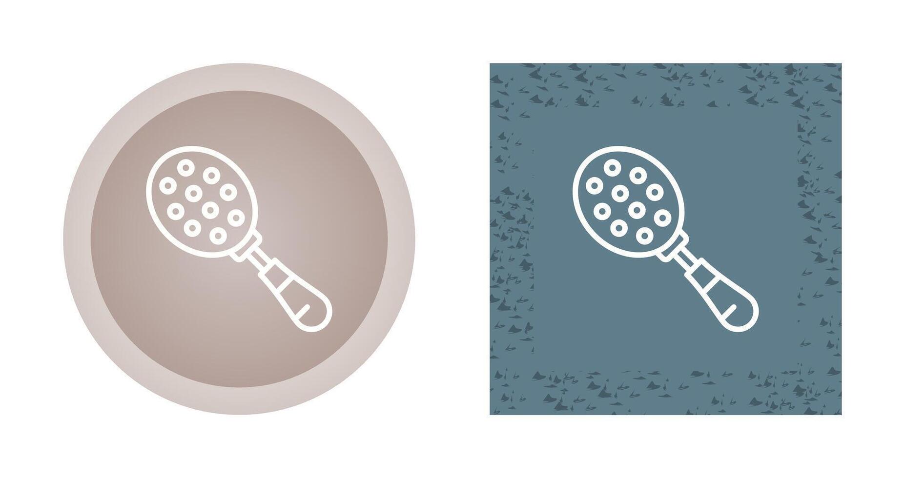 Slotted Spoon Vector Icon