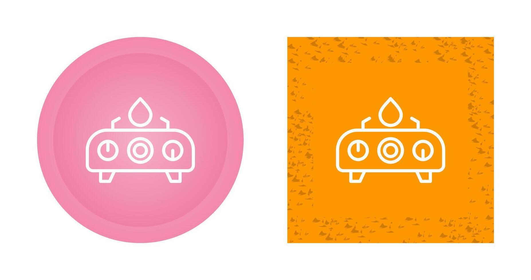 Electric Stove Vector Icon