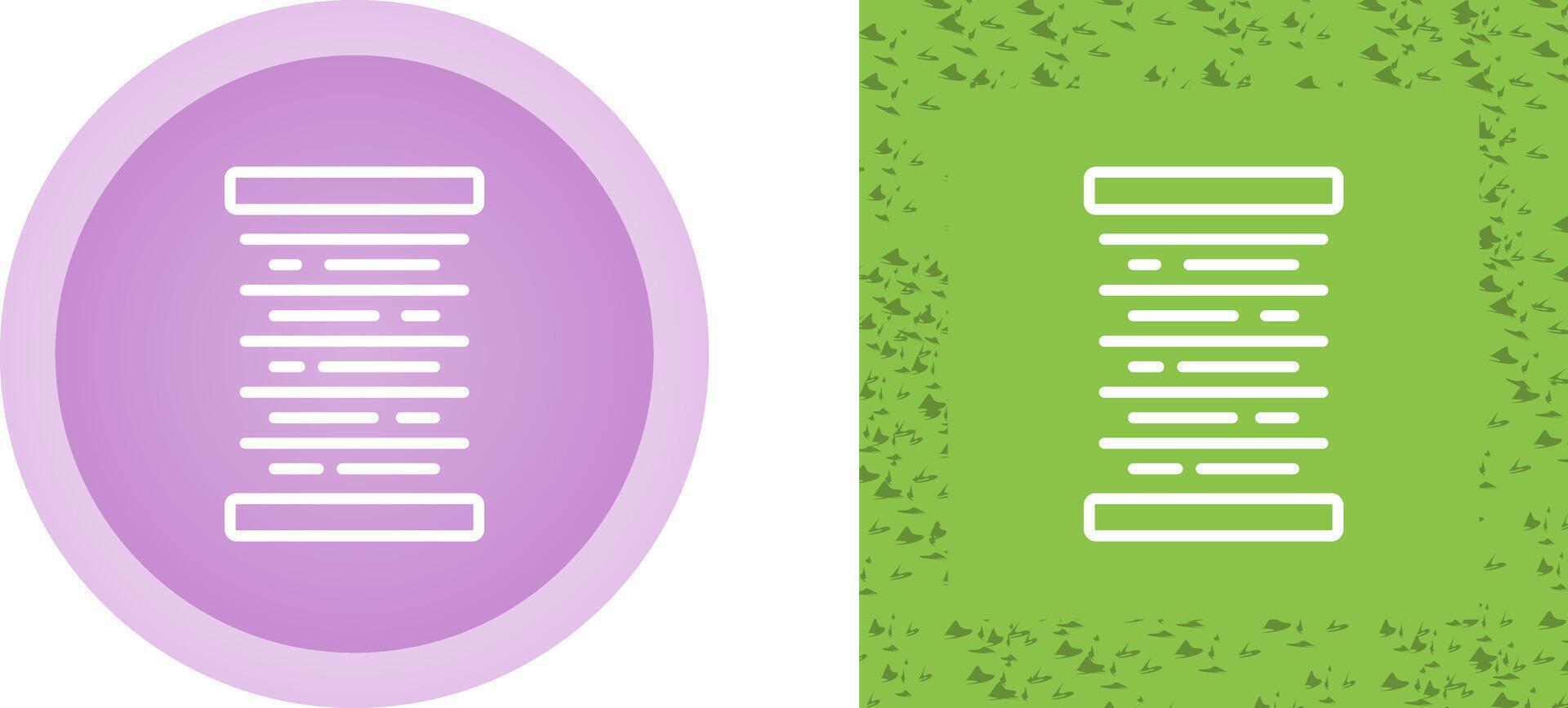 Center Alignment Vector Icon