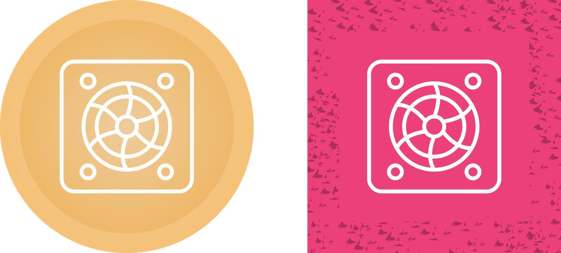 Cooling Fan Vector Icon