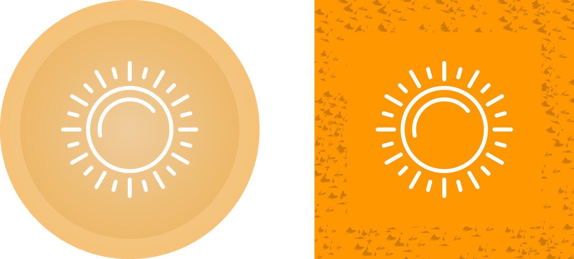 Sun Vector Icon