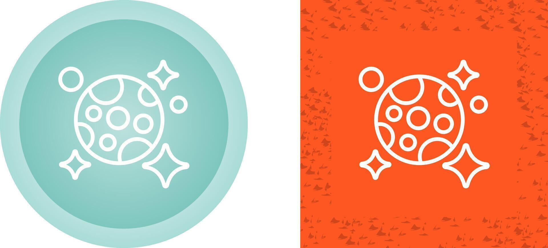 Moon And Stars Vector Icon