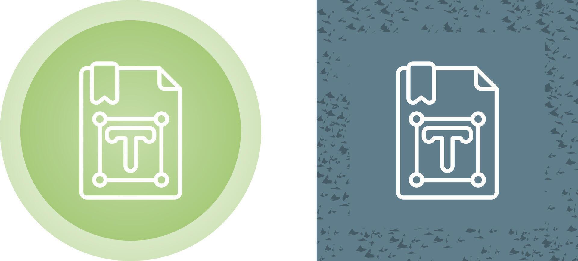 Text Box Vector Icon