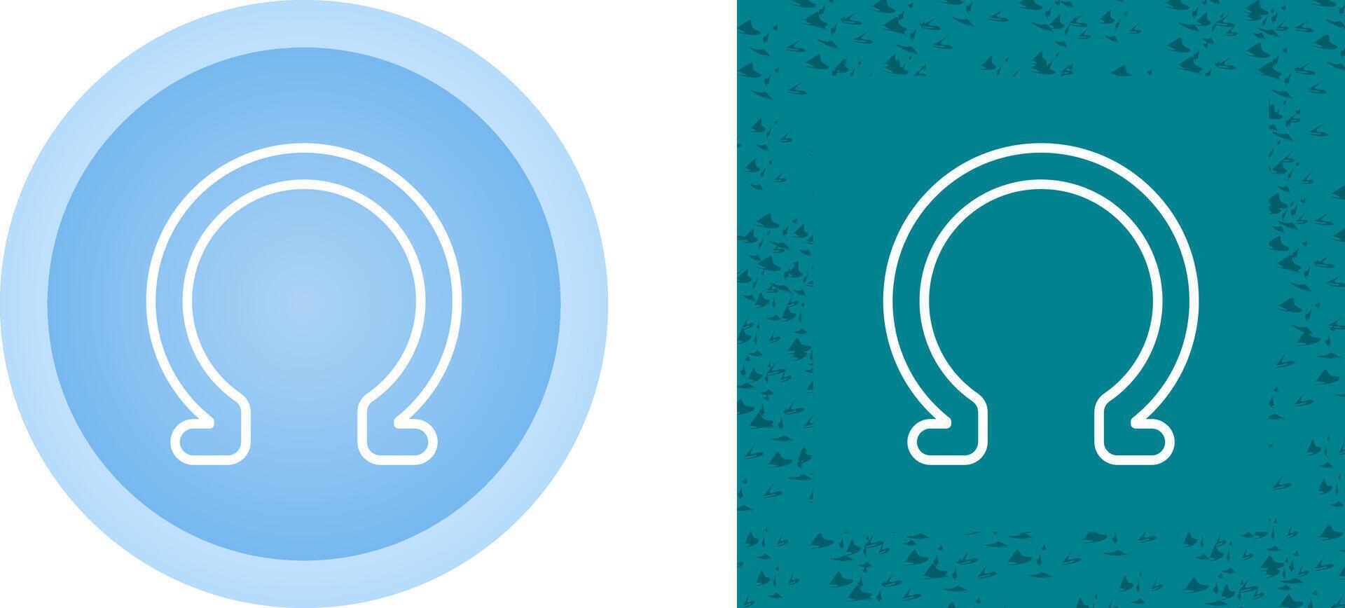 Omega Vector Icon